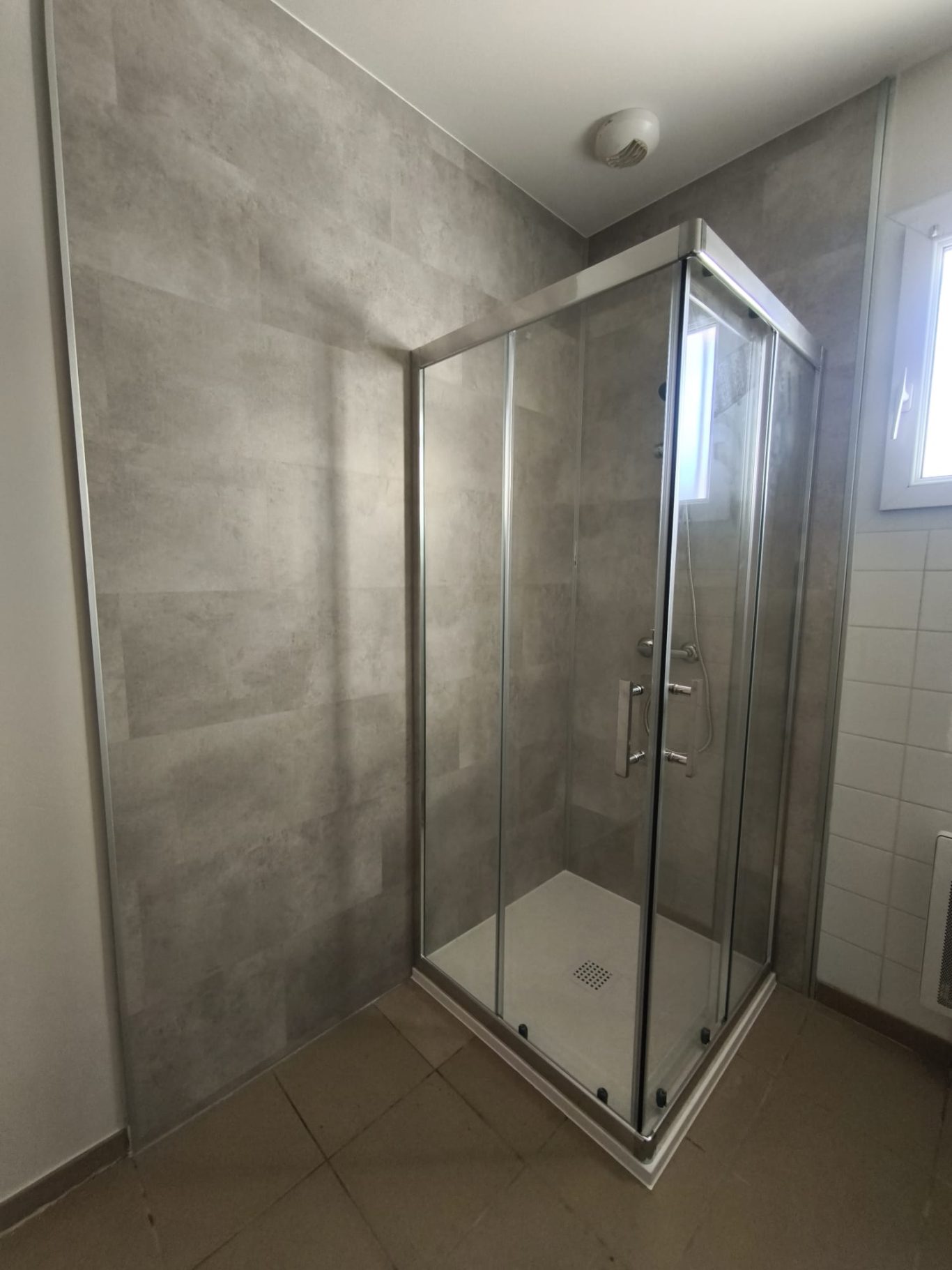 Rénovation d'une salle de douche